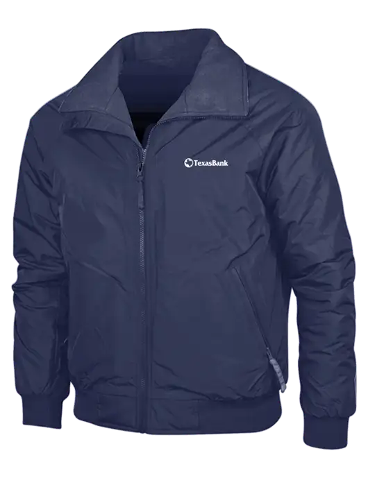 Navy/Navy Classic Challenger Jacket w/TexasBank Logo