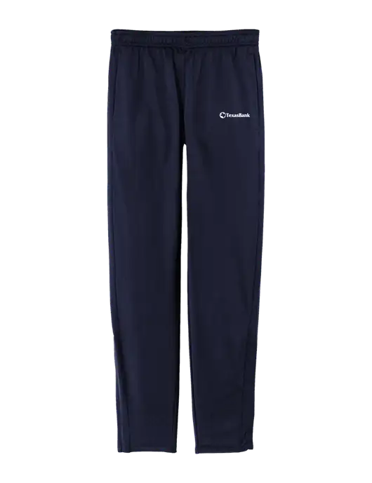 Tricot Navy Track Jogger w/TexasBank Logo