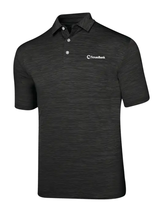 Callaway Black Broken Stripe w/TexasBank Logo