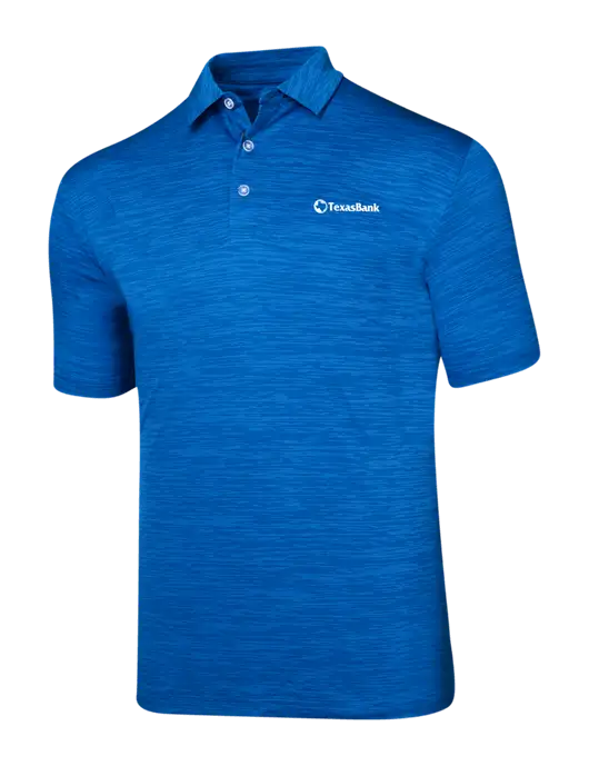 Callaway Medium Slate Blue Broken Stripe w/TexasBank Logo