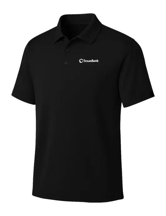 OGIO Blacktop Framework Polo w/TexasBank Logo