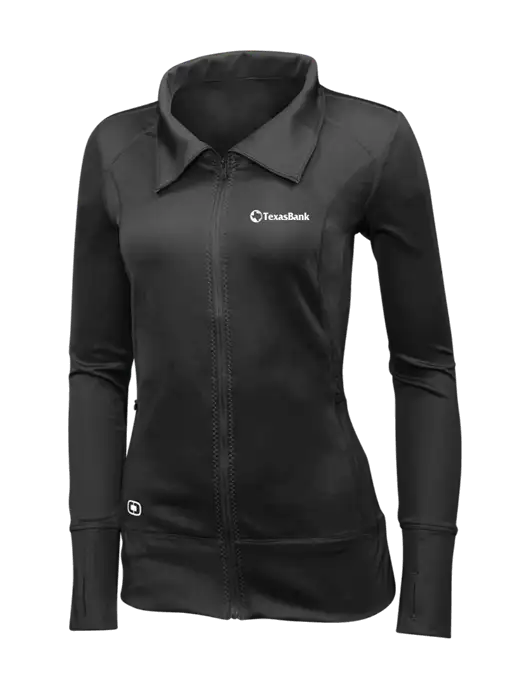 OGIO Blacktop Womens Endurance Fulcrum Full-Zip w/TexasBank Logo