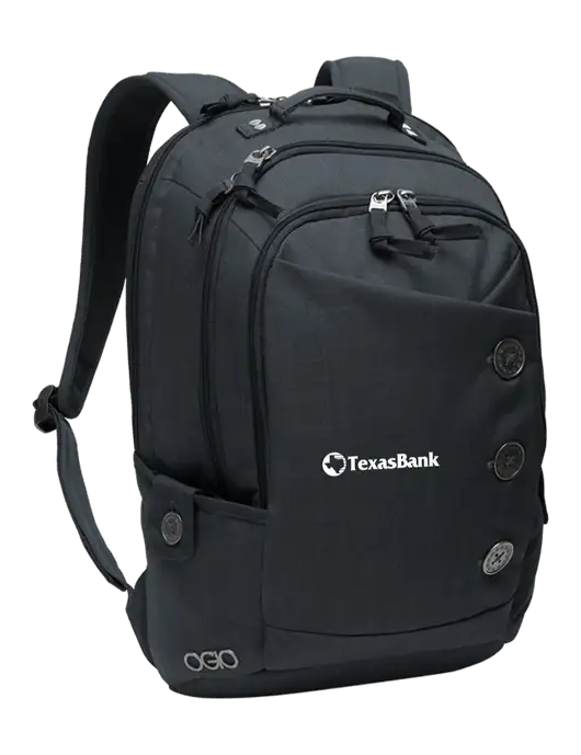 OGIO Storm Grey Ladies Melrose Pack w/TexasBank Logo